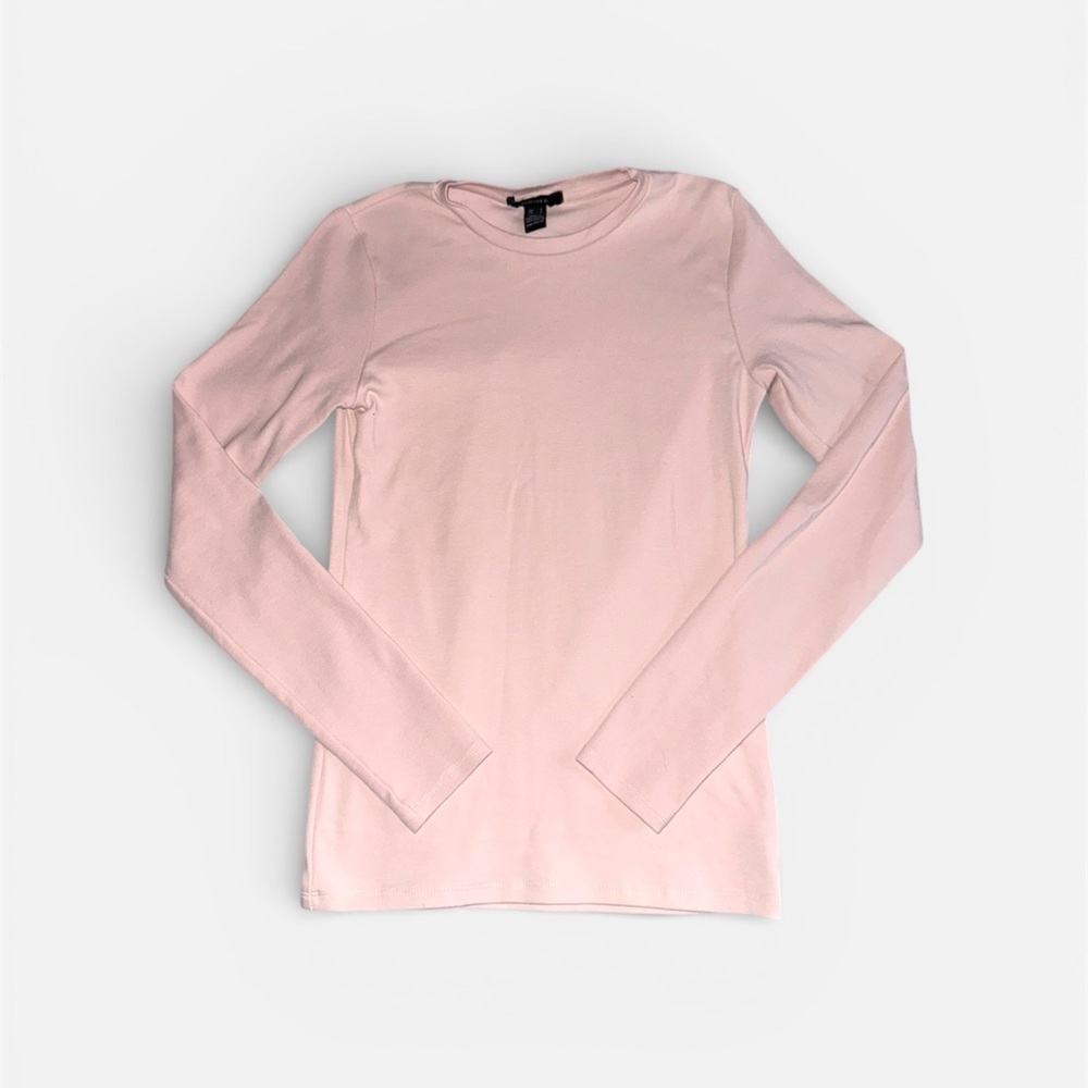 Forever 21 Light Pink Long Sleeve Tee